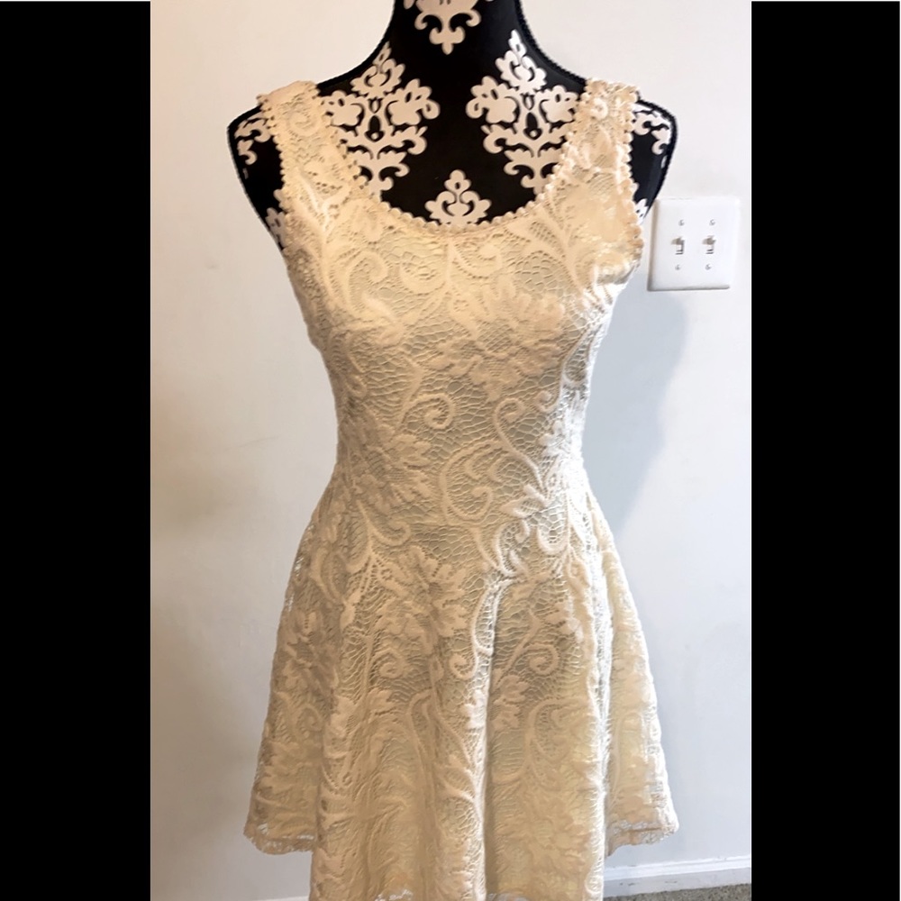 NWT Pink Owl lace dress size S